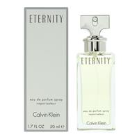 Calvin Klein Eternity Eau de Parfum 50ml Spray Women's - NEW. EDP For Her