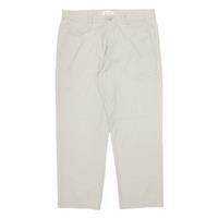 CALVIN KLEIN Trousers Beige Regular Straight Mens W34 L37