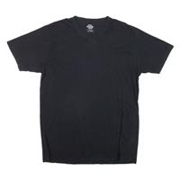 DICKIES Mens T-Shirt Black V-Neck 2XL - 2XL Regular