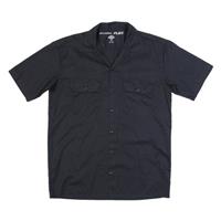 DICKIES Flex Mens Worker Shirt Black M - M Regular