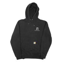 CARHARTT Loose Fit Mens Black Hoodie S - S Regular