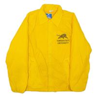 CHAMPION Towson State University Mens Jacket Yellow Nylon USA M - M Regular