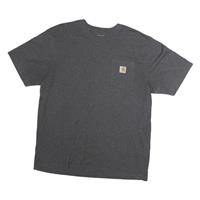 CARHARTT Mens Grey Pocket T-Shirt L Short Sleeve Crew Neck Workwear Casual - L Regular