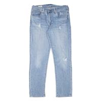 LEVI'S 511 BIG E Jeans Mens Blue Slim Straight Stone Wash W32 L30