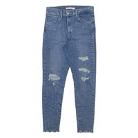 LEVI'S Distressed 720 High Rise Womens Jeans Blue Slim Skinny W29 L28