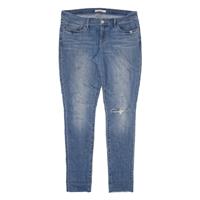 LEVI'S 711 Womens Jeans Blue Slim Skinny W36 L32