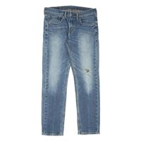 LEVI'S 511 Jeans Distressed Mens Blue Slim Straight Stone Wash W31 L30