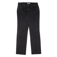 LEVI'S 505 Womens Jeans Black Regular Straight Denim W29 L32