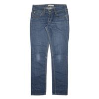 LEVI'S 571 Womens Jeans Blue Slim Straight W30 L32