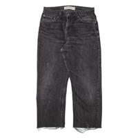 LEVI'S 505 Jeans Mens Black Regular Straight W30 L25