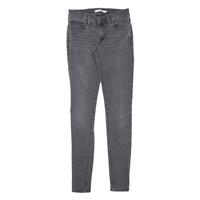 LEVI'S 710 Womens Jeans Grey Slim Skinny Denim W27 L32