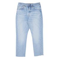 LEVI'S 501S Jeans Womens Blue Skinny Straight Stone Wash W27 L24