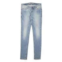 LEVI'S L595 Low Rise Womens Jeans Blue Slim Skinny Stone Wash W28 L33
