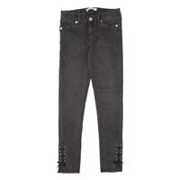 LEVI'S 710 Girls Jeans Black Slim Skinny W24 L25