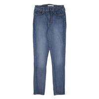 LEVI'S 721 High Rise Womens Jeans Blue Slim Skinny Stone Wash W25 L30