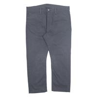 LEVI'S 513 Jeans Mens Grey Slim Straight Stone Wash W38 L26