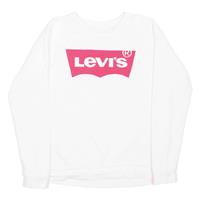 LEVI'S Mens Sweatshirt White S - S Regular