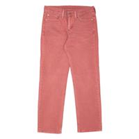 LEVI'S 514 Jeans Mens Pink Slim Straight W29 L30