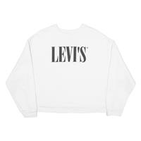 LEVI'S Crop Womens Sweatshirt White M - M Regular