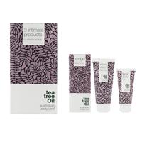 Intimate Wash 200ml Moisturiser 100ml Gel 5x5ml Tea Tree Oil Australian Bodycare