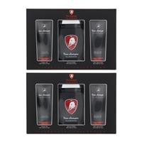 Lamborghini Classico Eau De Toilette 125ml, Shower Gel + Aftershave Balm Set x 2