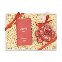 Hugo Boss Alive Intense 30ml EDP Gift Set with 10 Swiss Chocolate Hearts