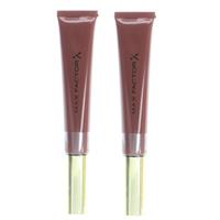 Max Factor Brown Lip Gloss Elixr Cushion Lip Colour 015 Nude Glory 2 x 9ml