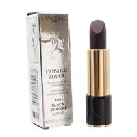 Lancome Purple Lipstick L'Absolu Rouge 499 Black Dragon Matte Lip Stick - NEW
