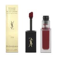 Yves Saint Laurent Red Lip Stain Tatouage Couture Velvet Cream 208 Rouge Faction