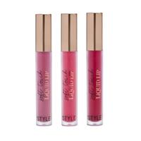 Punch Pink Liquid Lipstick Makeup Gift Box Set By In The Style