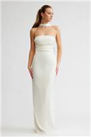 LEXI - CATALINA DRESS - OYSTER - UK 10