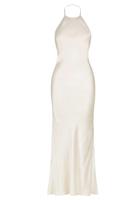 Shona Joy - LOW BACK HALTER NECK MIDI DRES - UK 6