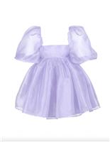 Selkie - Puff Dress in Lilac - UK 8
