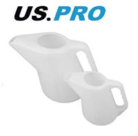 US PRO Oil Jug 1.5L & 5L Pourer Fuel Jerry Can Container Measuring Jug 3246