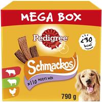 110 Pedigree Schmackos Dog Treats Dog Chews Mixed Meaty Variety 790g BB-Feb26