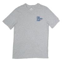 NIKE Mens T-Shirt Grey S - S Regular