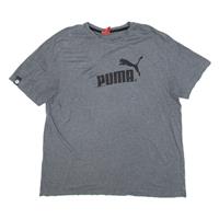 PUMA Mens T-Shirt Grey L - L Regular
