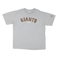 NIKE Mens Grey Giants Graphic T-Shirt XL Short Sleeve Crew Neck Sports Casual - XL Regular