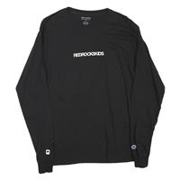CHAMPION Mens Black Redrockskids Graphic Long Sleeve Crew Neck T-Shirt M - M Regular