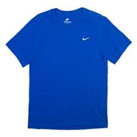 NIKE Mens T-Shirt Blue S - S Regular