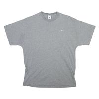 NIKE Mens T-Shirt Grey M - M Regular