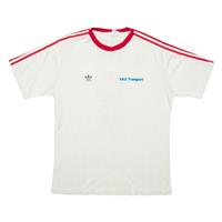 ADIDAS V.A.G Transport Mens Football Shirt T-Shirt Beige Crew Neck XL - XL Regular