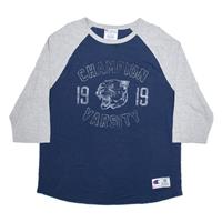 CHAMPION Champion 1919 Varsity Mens T-Shirt Blue Long Sleeve USA XL - XL Regular