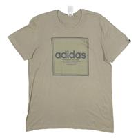 ADIDAS Mens T-Shirt Green M - M Regular