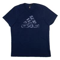 ADIDAS Mens T-Shirt Blue M - M Regular