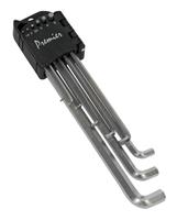 Sealey 9 Piece Short Stubby End Ended Extra Long Reach Hex Allen Key Set, AK7174