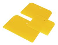 Sealey 3 Piece Plastic Car/Van Body Filler Applicator Spreader Mixer Set AK5225