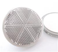 2x Self-Adhesive Stick-on White Round Circular Trailer Caravan Reflectors 60mm