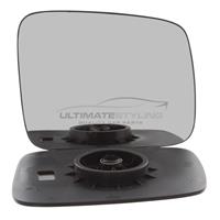 Wing Mirror Glass VW Transporter T4 Van 1990-2003 Non-Heated Flat Drivers Side