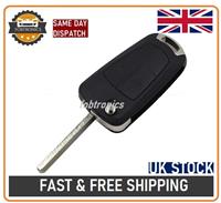 For Vauxhall Opel Corsa Astra Vectra Zafira 2 Button Key Fob Case WITH LOGO (A53